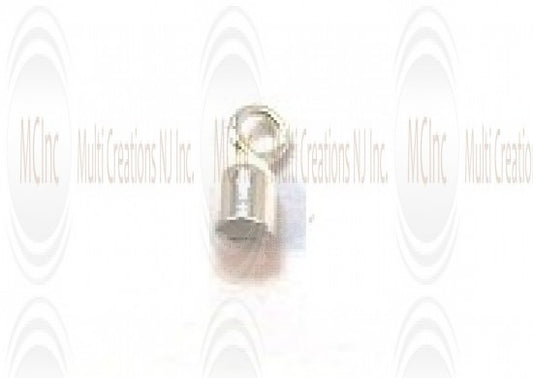Sterling silver crimp end cap, 1.75mm, jewelry making finding