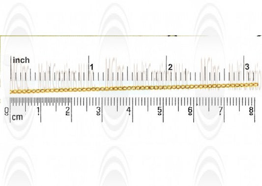 CHFC21 : GF Curb Chain 2.1x1.1 mm