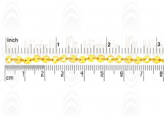 CHFKNFT421 : GF Hammered Coin Chain : 4 mm with Link