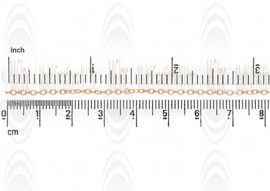 CHFNT2 : GF Twisted Round Cable Chain : 1.9 mm