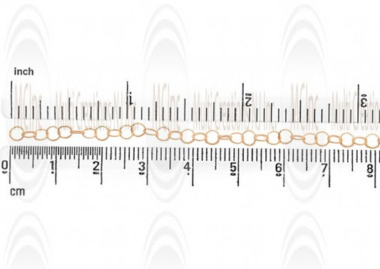 CHFNT3 : GF Twisted Round Cable Chain : 3.4 mm