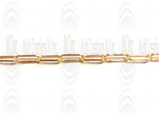 CHFQ83 : GF Paper Clip Chain 8x3 mm