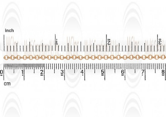 CHFR20 : GF Rolo Chain : 2 mm