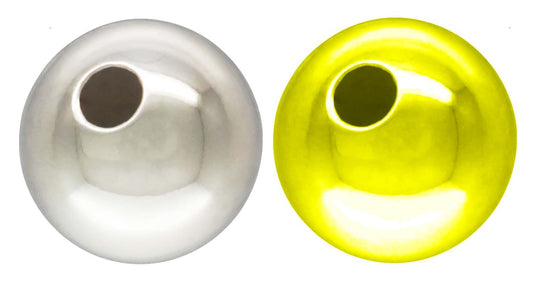 Sterling silver round ball bead, jewelry making finding, wholesale