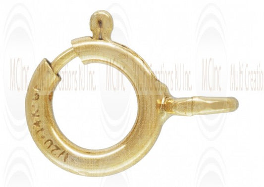 SPRF : Gold Filled Spring Ring Clasps