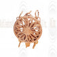 14 K Yellow Gold Filigree Box Clasp : Round 12.5 mm (Available in 3 Variations)