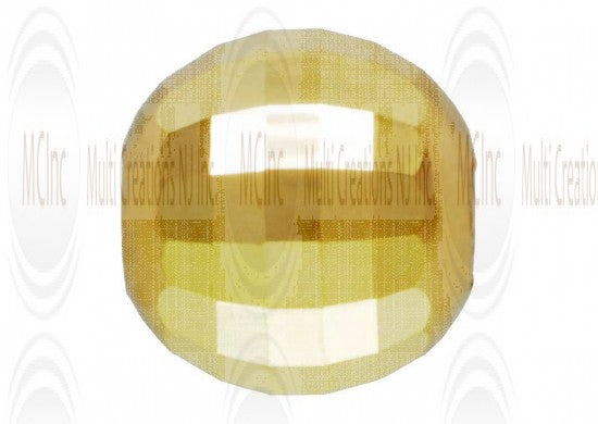 14 K Yellow Gold Diamond Cut Beads (Available in 3 Sizes)