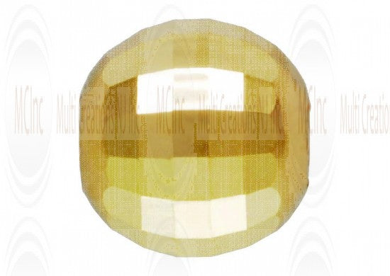 14 K Yellow Gold Diamond Cut Beads (Available in 3 Sizes)