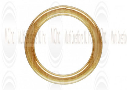 14 K Yellow Gold Open Jump Rings : 22 Guage (Available in 4 Sizes)