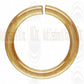 14 K Yellow Gold Open Jump Rings : 22 Guage (Available in 4 Sizes)