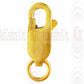 14 K Yellow Gold Oval Shape Lobster Clasp (Available in 4 Sizes)