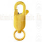 14 K Yellow Gold Oval Shape Lobster Clasp (Available in 4 Sizes)