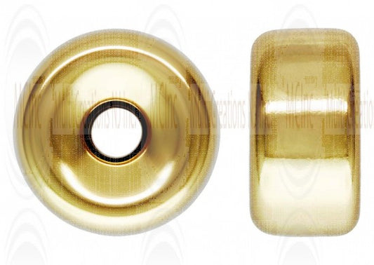 14RDLY : 14 K Yellow Gold Roundels (Available in 5 Sizes)