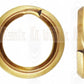 14 K Yellow Gold Split Rings (Available in 2 Sizes)