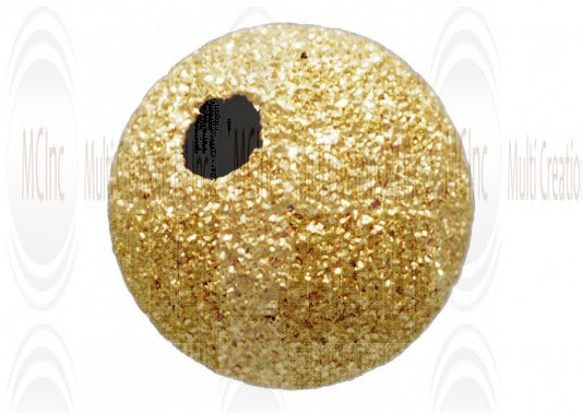 14 K Yellow Gold Corrugated Beads (Available in 4 Sizes)