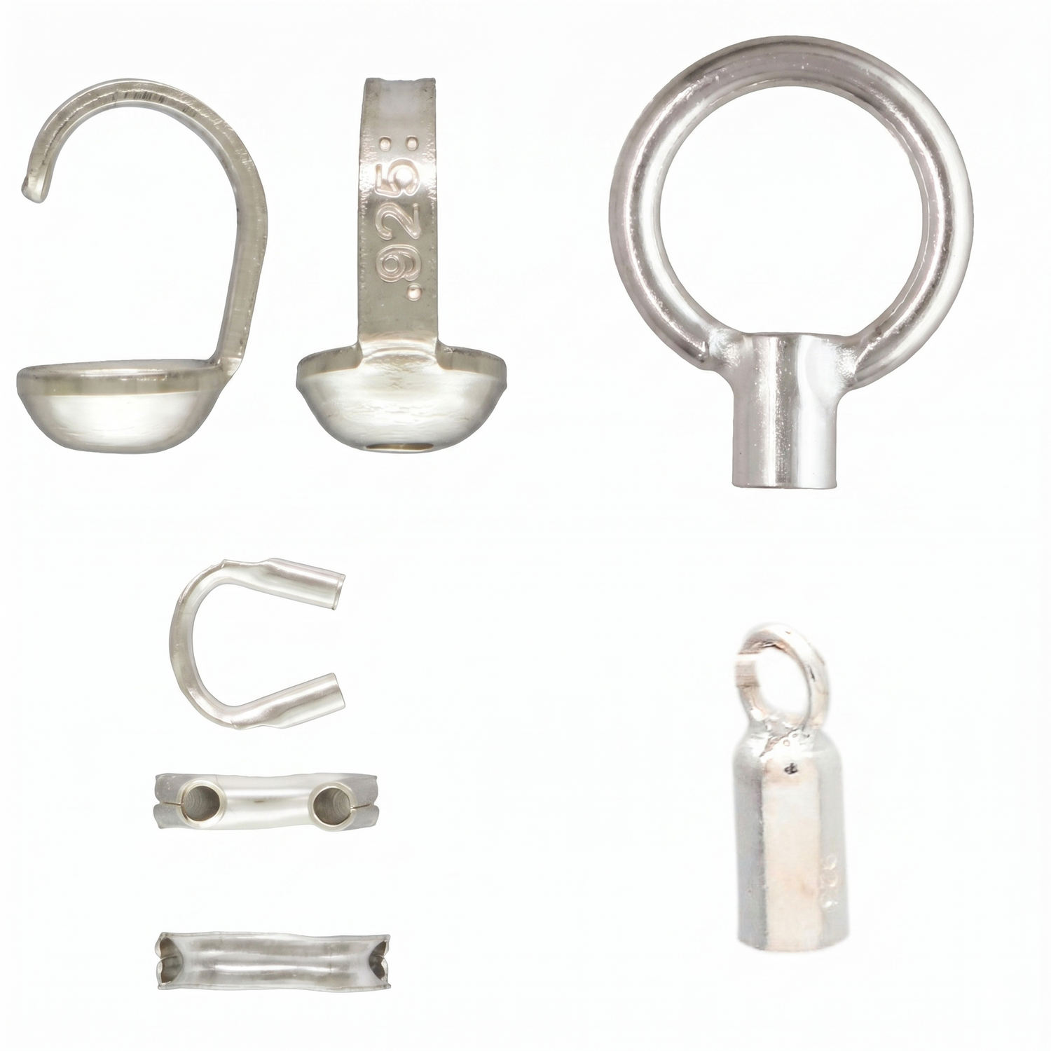 End Caps, Bead Tips, Clam Shells & Wire Guards