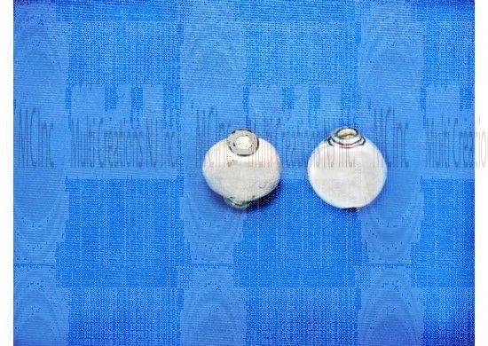 B948 : Bali Silver Beads : Coin Shape Beads : 9 mm / 8" Strand (Available in 2 Finishes)