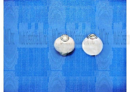 B948 : Bali Silver Beads : Coin Shape Beads : 9 mm / 8" Strand (Available in 2 Finishes)