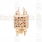 BCF : Gold Filled Filigree Box Clasps  - Square - 8.5 mm