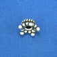 C118 : Bali Silver Bead Caps : 5 mm (Available in 2 Finishes)