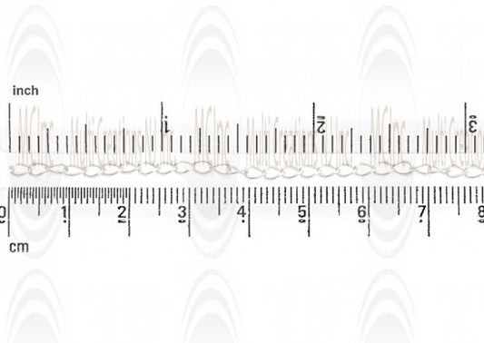 Curb Chain : 4.4x2.8 mm Mirror Finished