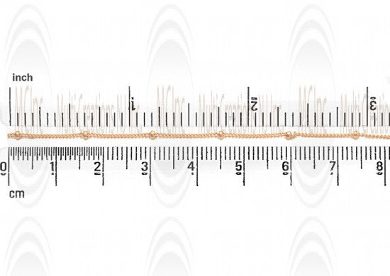CHFBR2 : GF Satellite Chain with 1.8 mm Round Beads