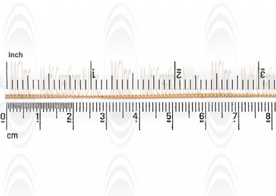 CHFC1 : GF Curb Chain  : 1.2 mm 
