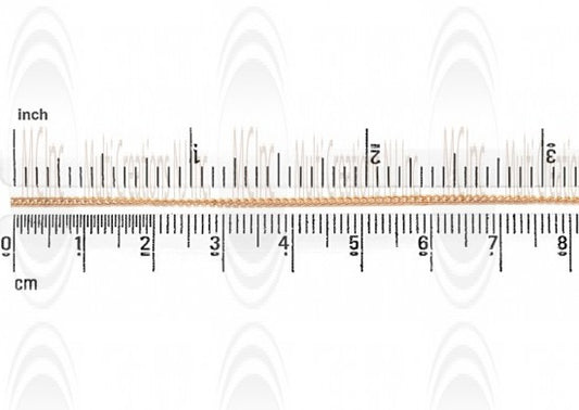 CHFC1 : GF Curb Chain  : 1.2 mm 