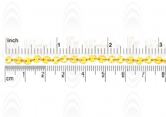 CHFKNFT421 : GF Hammered Coin Chain : 4 mm with Link