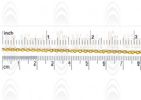 CHFN2 : GF Round Cable Chain : 2 mm