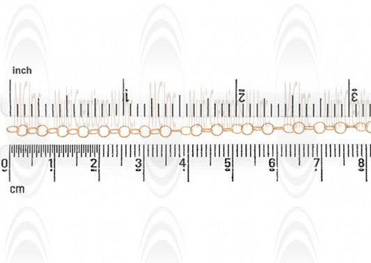 CHFN35 : GF Round Cable Chain : 3.5 mm