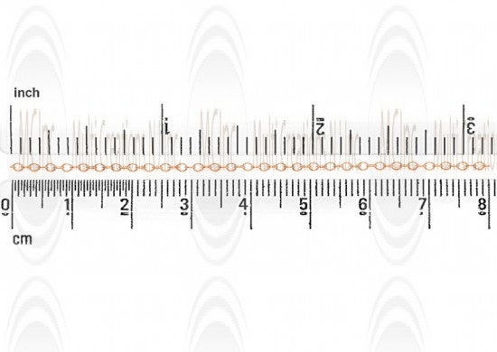 CHFO21 : GF Oval Cable Chain : 1.9x1.5 mm