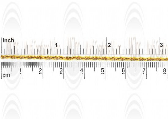 CHFP3 : GF Rope Chain 2.5 mm