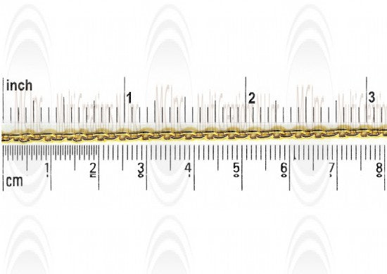 CHFQ32 : GF Paper Clip Chain 3.5x2.3 mm