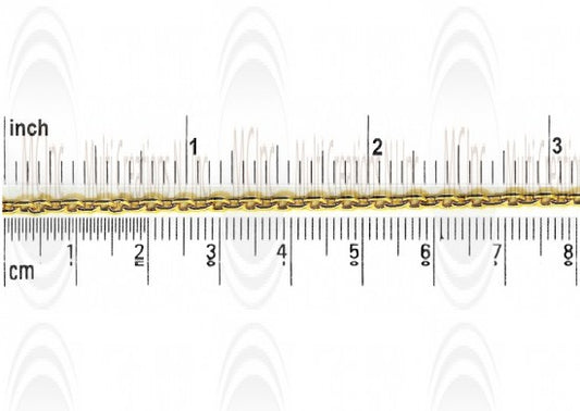 CHFQ32 : GF Paper Clip Chain 3.5x2.3 mm