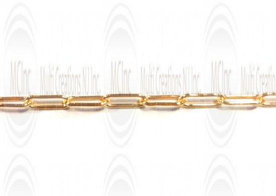 CHFQ83 : GF Paper Clip Chain 8x3 mm