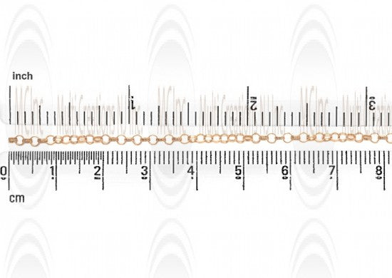 CHFR25 : GF Rolo Chain : 2.4 mm