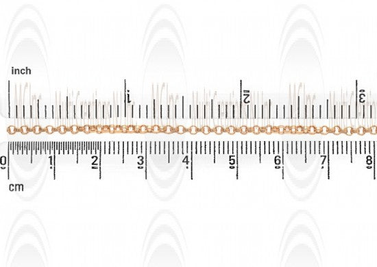 CHFR25H : GF Rolo Chain : 2.4 mm HEAVY