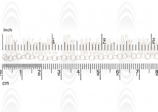 Round Cable Chain : 4 mm
