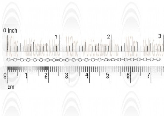Round Twisted Cable Chain : 1.9 mm