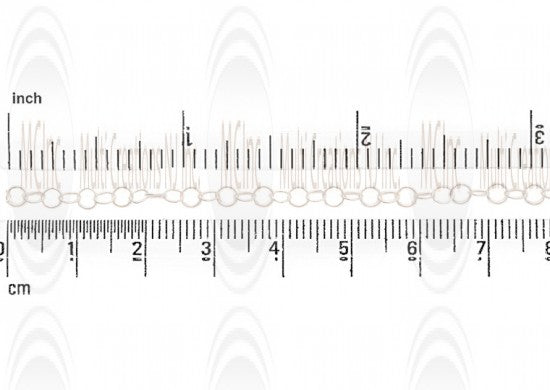 Round Twisted Cable Chain : 3.4 mm