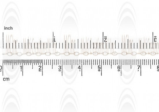 Flat Oval Cable Chain : 3.35x2.25 mm 