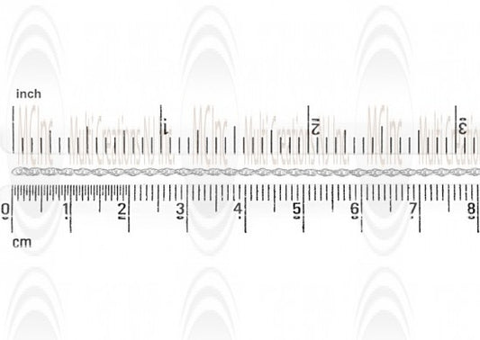 Rope Chain : 1.3 mm