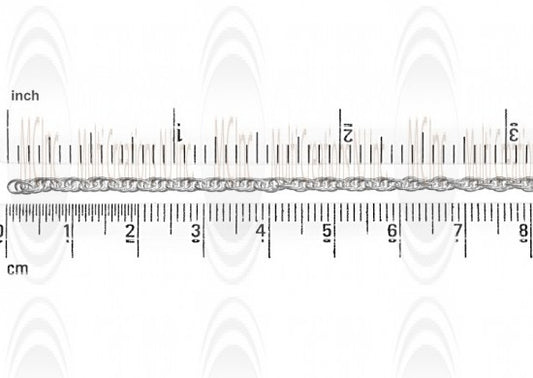 Rope Chain : 2.4 mm