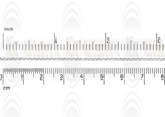 Mirror Finished Rolo Chain : 1.7 mm 