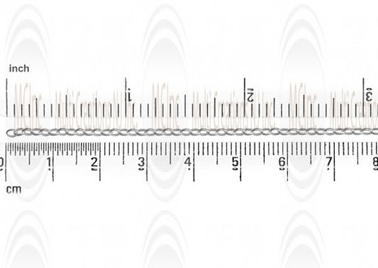 Oval Rolo Chain : 2.6x1.9 mm 