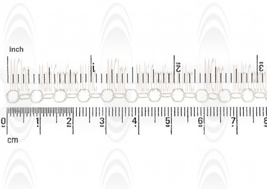 Hexagonal Cable Chain : 5.6 mm