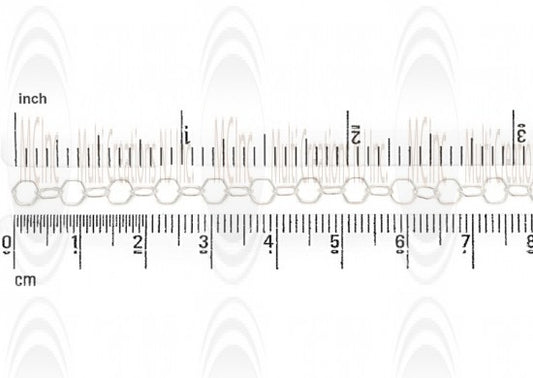 Hexagonal Cable Chain : 5.6 mm