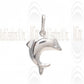 CM107 : Sterling Silver Dolphin Charm - 22 mm