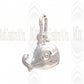 CM113 : Sterling Silver Fish Charm - 13 mm
